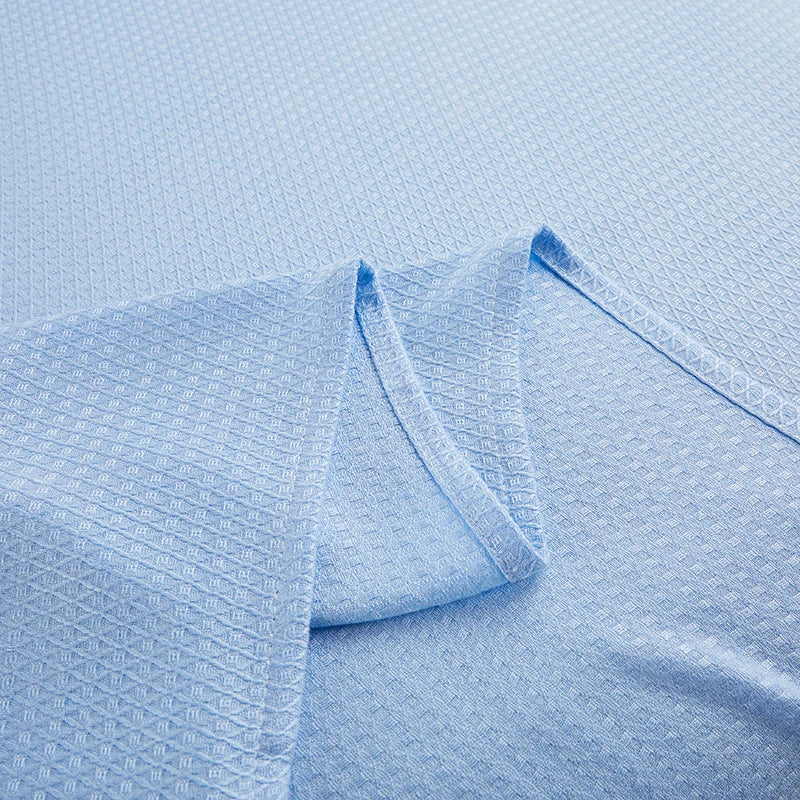 Afralia™ Bamboo Fiber Summer Quilt - Lightweight & Breathable Diamond Grid Blanket