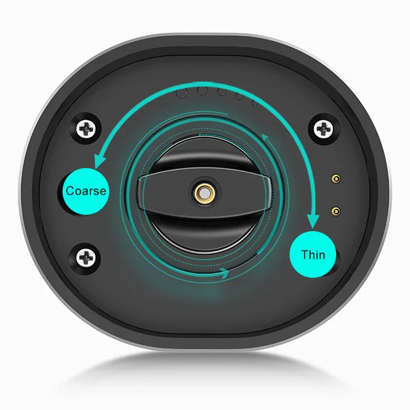 Afralia™ Rechargeable Electric Salt Pepper Grinder Set Stainless Steel Automatic Mill