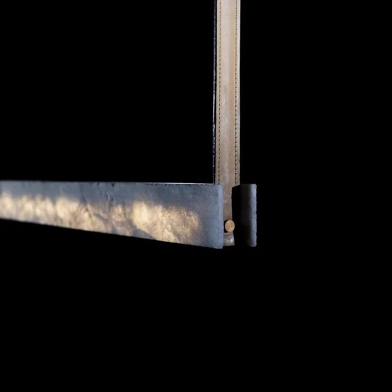 Afralia™ Minimalist Marble LED Chandelier for Modern Dining Room