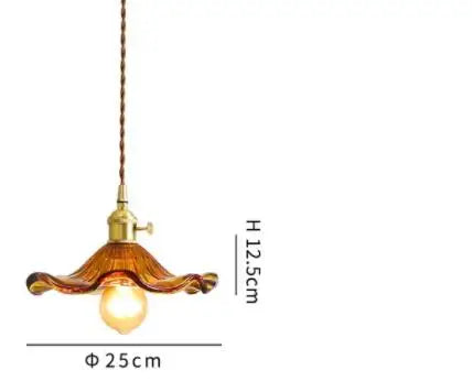 Afralia™ Blue Glass Pendant Lights - Bedroom Dinning Living Room Fixtures