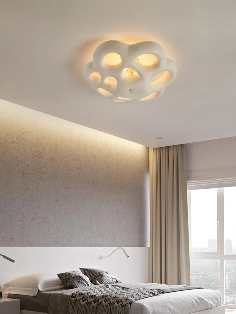 Afralia™ Nordic Petal Ceiling Light - Minimalist Master Bedroom Lighting
