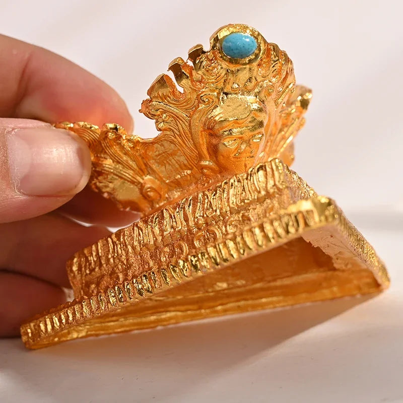Buddhism Tantra Alloy Buddha Kapala-Bowl by Afralia™ in 2 Sizes