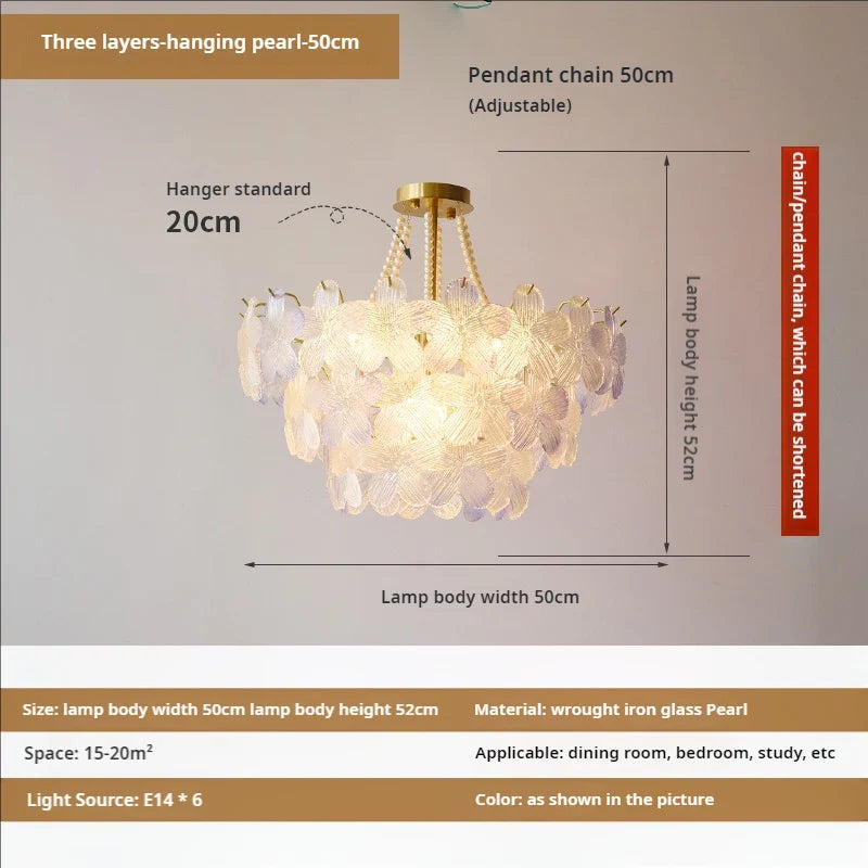 Afralia™ Leafless Crystal Chandelier: Modern French Living Room & Bedroom Lighting