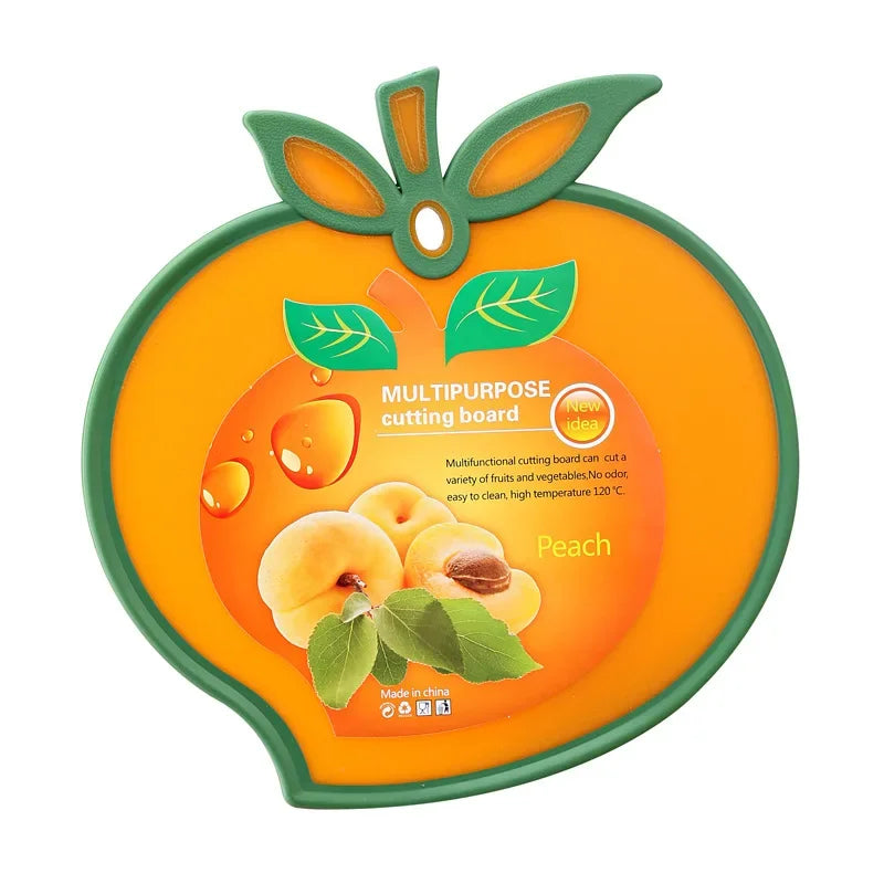 Afralia™ Durable Fruit Shape Cutting Board for Kitchen Chopping & Serving, Thickened Material