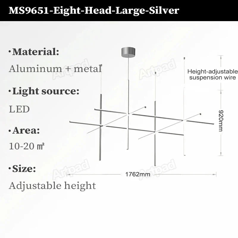 Afralia™ Post-Modern Gold LED Chandelier, Elegant Lighting for Living Room, Kitchen, Bar
