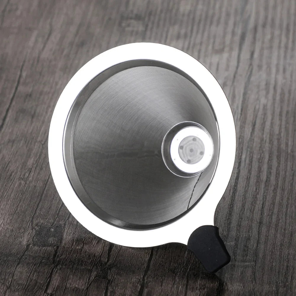Afralia™ Glass Coffee Maker Hand Brewed Pot Drip Filter Cup Espresso Pot
