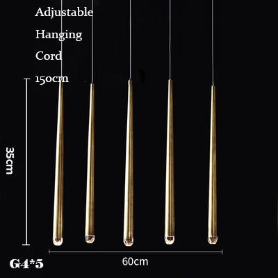 Afralia™ Gold Copper Chandelier for Living Room, Staircase, Foyer, Dining Room, Cafe, Bar