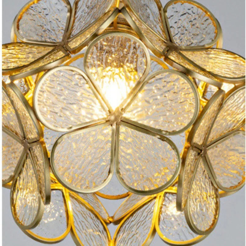 Afralia™ Modern Flower Wall Sconce Lights Fixture for Bedroom Living Dining Room