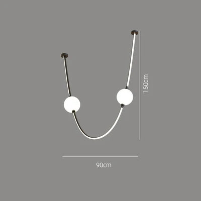 Afralia™ Colorized LED Dimmable Ceiling Chandelier - 2025 Trend Hanging Lamps