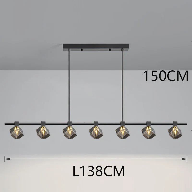 Afralia™ Crystal Chandelier for Living and Dining Room, Luxury Pendant Lamp and Ceiling Light