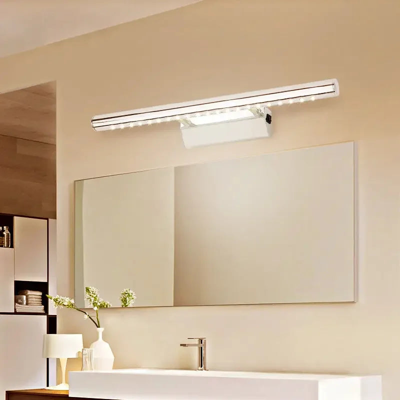 Afralia™ Stainless Steel Luxury Wall Mounted LED Wall Light Fixture