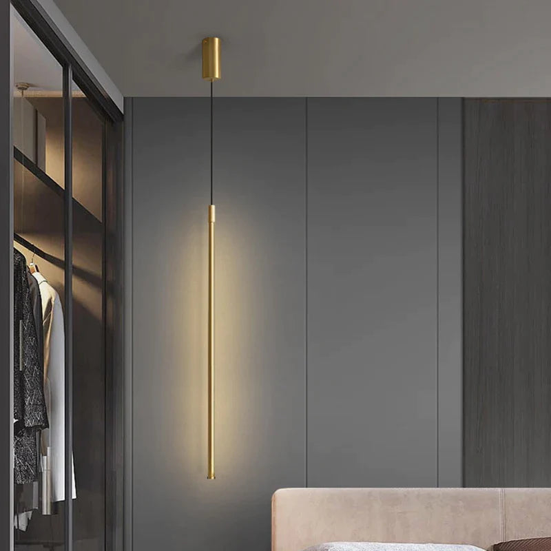 Afralia™ Modern Minimalist LED Pendant Chandelier for Bedroom Living Dining Room