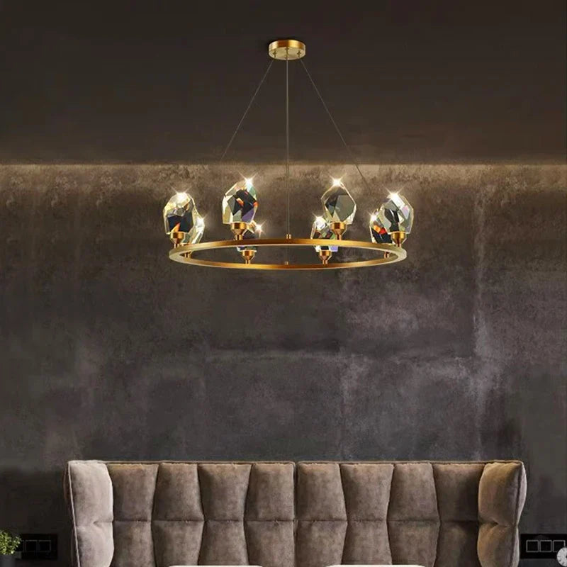 Afralia™ Salon Chandelier Pendant Lights Ceiling Lamps Indoor Lighting Fixture