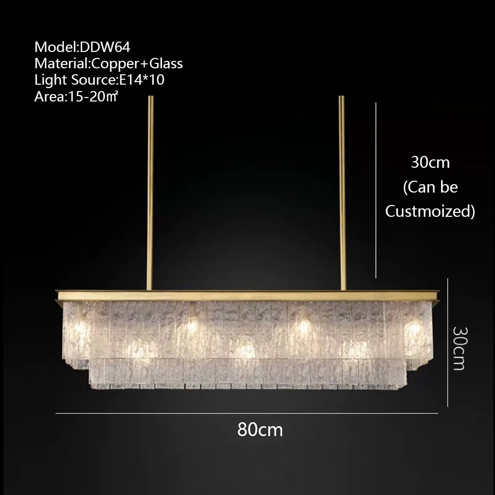 Afralia™ Glass LED Pendant Light for Modern Home Decor & Dining Table