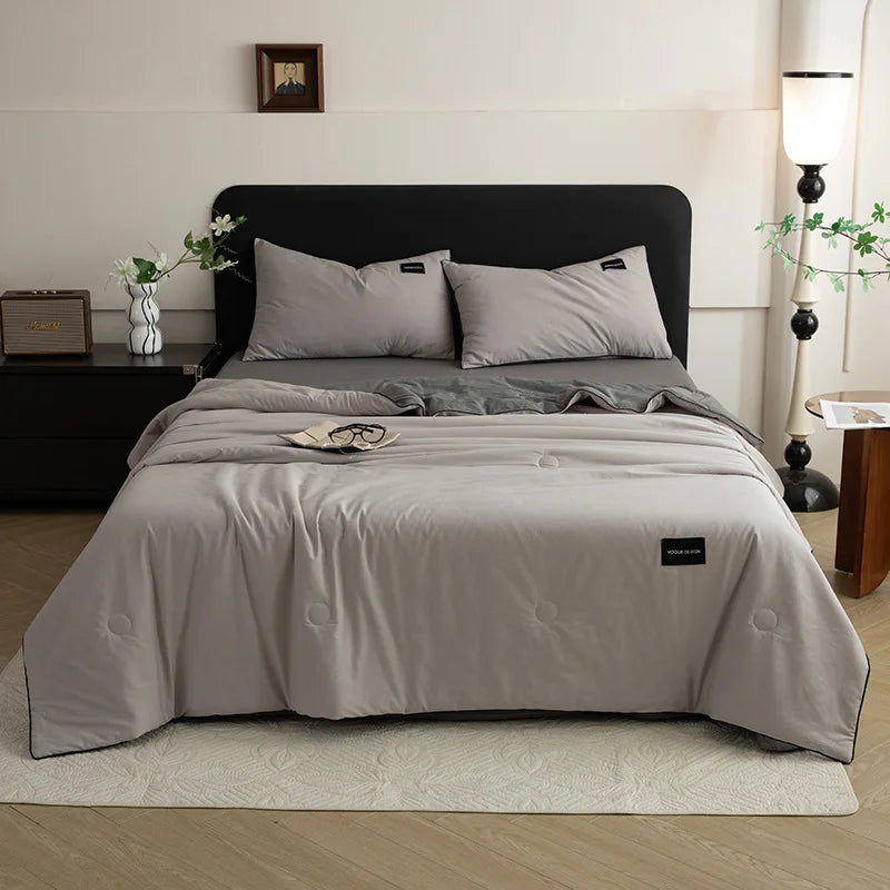 Afralia™ Ice Cream Cool Feel Light Summer Quilt - Skin-Friendly & Breathable