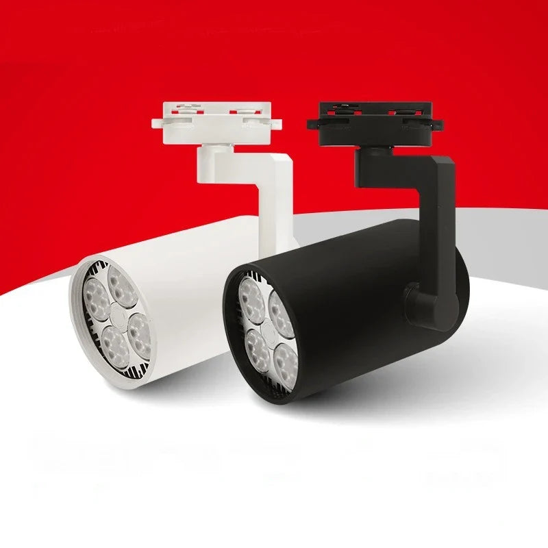 Afralia™ 35W LED Track Ceiling Spot Light for Indoor Lighting and Retail Display