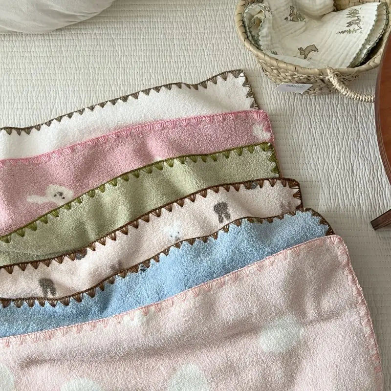 Afralia™ Milk Velvet Cartoon Blanket: Soft, Luxurious Sofa Throw for All Seasons