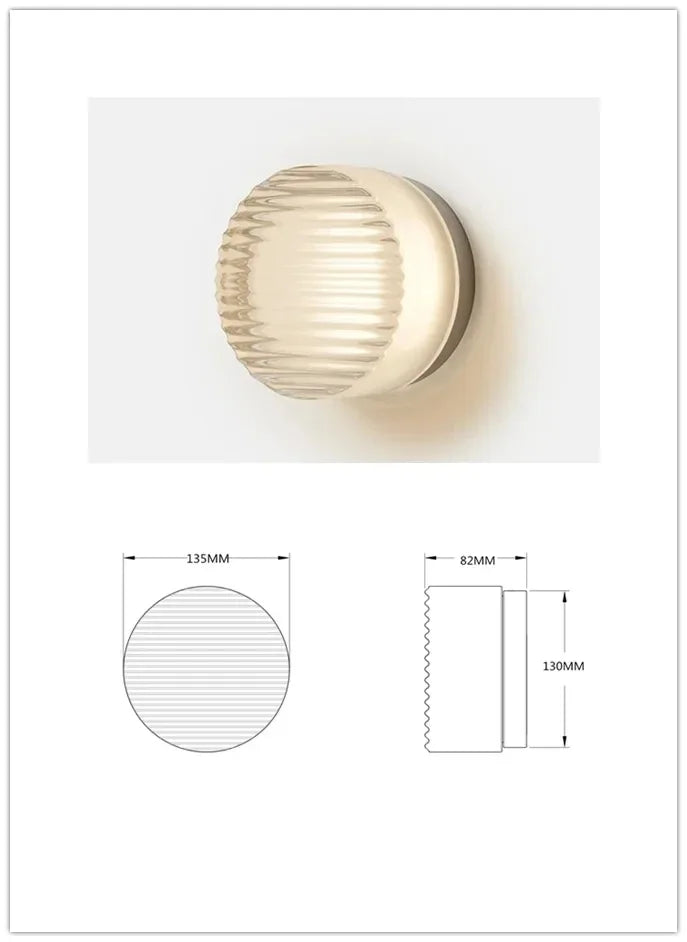 Afralia™ Nordic Minimalist LED Wall Lamp for Modern Small Bedrooms
