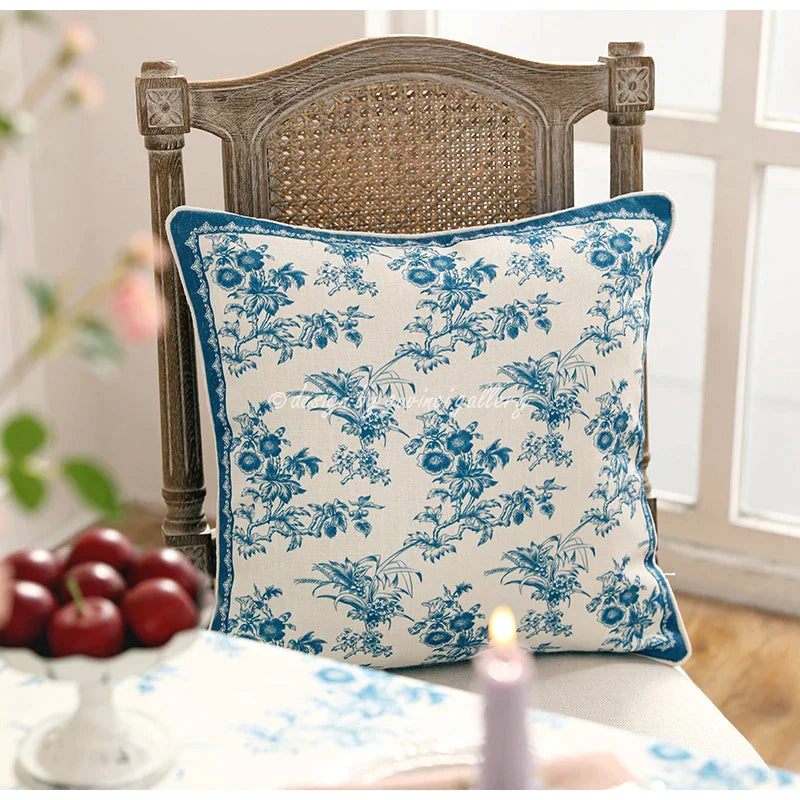 Afralia™ Retro Twist Braids Geometry Print Lumbar Pillow Covers, Luxury Cotton Linen, 30x50cm