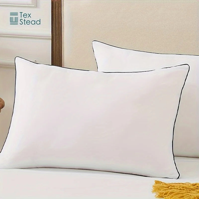 Afralia™ Soft Hotel Quality Bed Pillows for Stomach or Side Sleepers