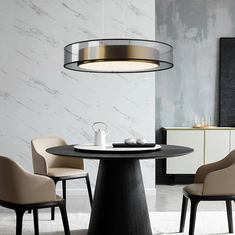 Afralia™ Nordic Luxury LED Chandelier for Dining Room, Kitchen, Bedroom, and Living Room