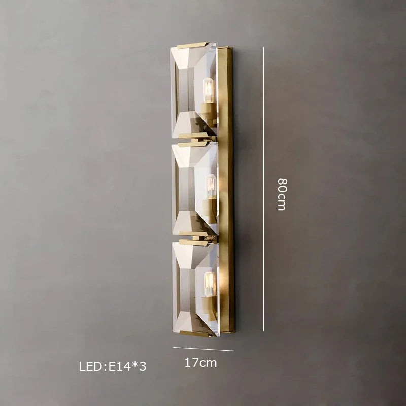 Afralia™ LED Crystal Chandelier Lustre Hanging Lamps for Dinning Room