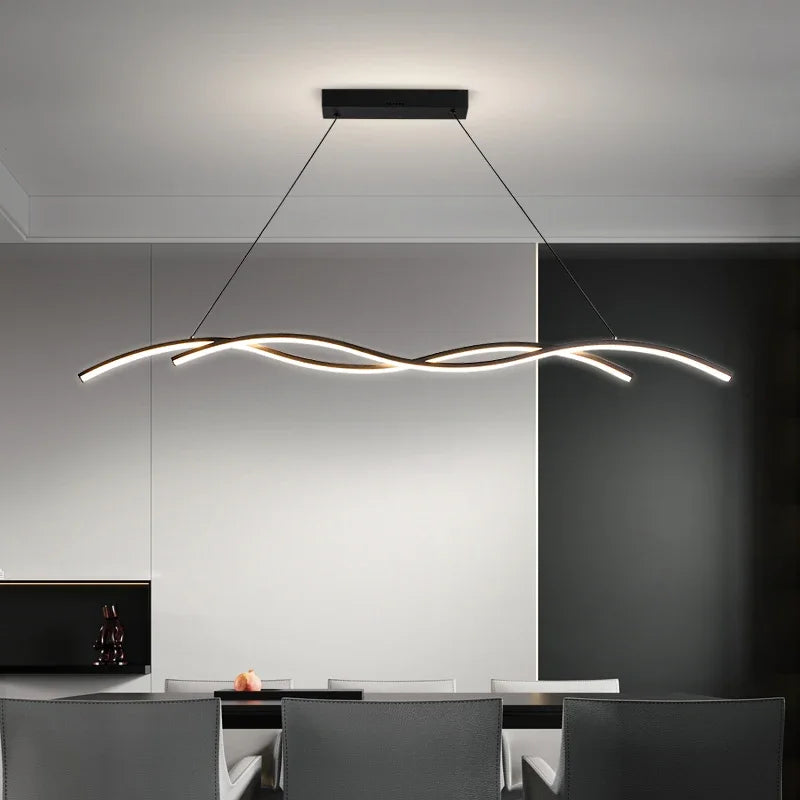 Afralia™ LED Pendant Lights for Home Decor Living, Study, Dining Room - Minimalist Indoor Lighting