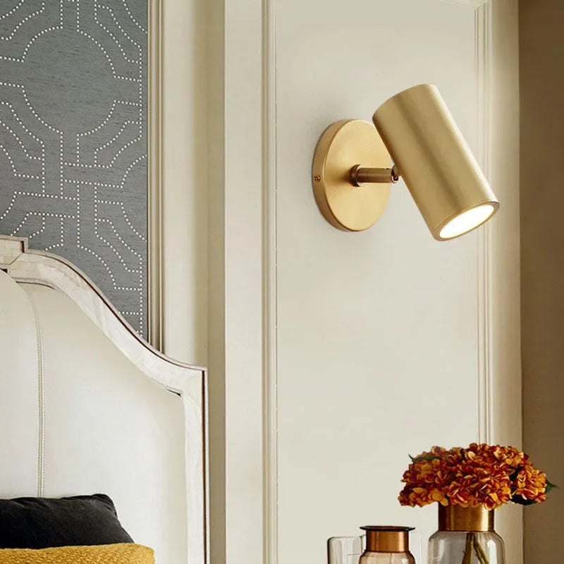 Modern Luxury Bedside Wall Lamp for Bedroom by Afralia™