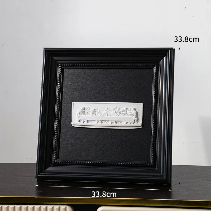 Venus Figure Plaster Statue Wall Ornament by Afralia™ for Living Room Decoration