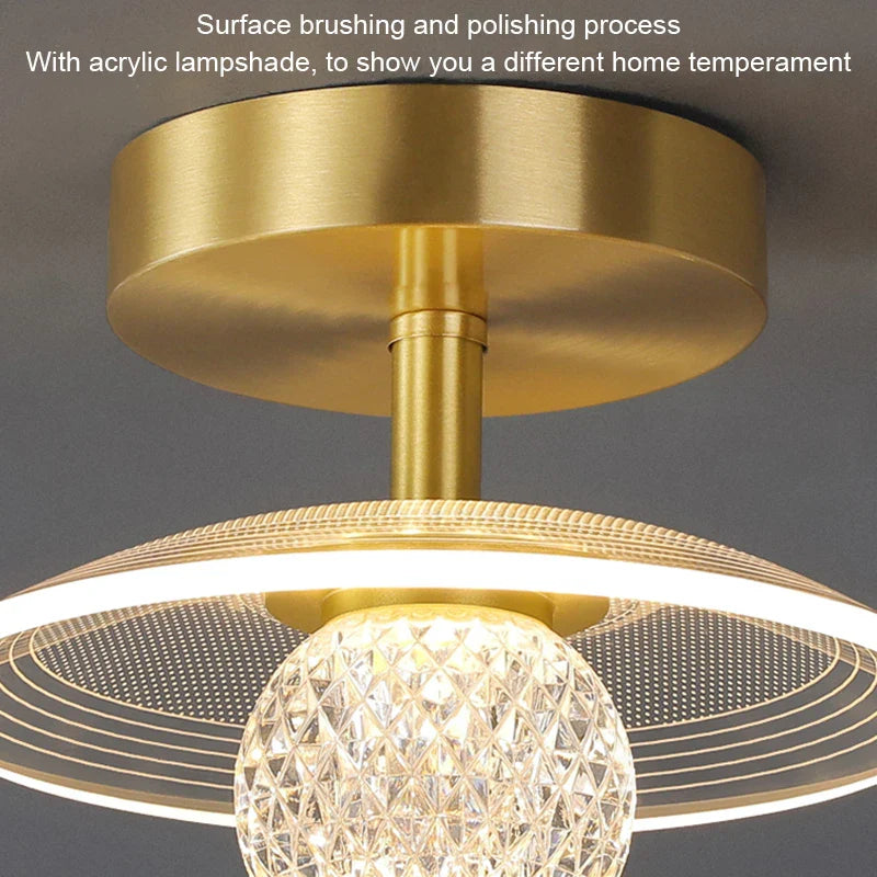 Afralia™ LED Ceiling Lamp: Modern Nordic Light for Home Decor & Indoor Lighting