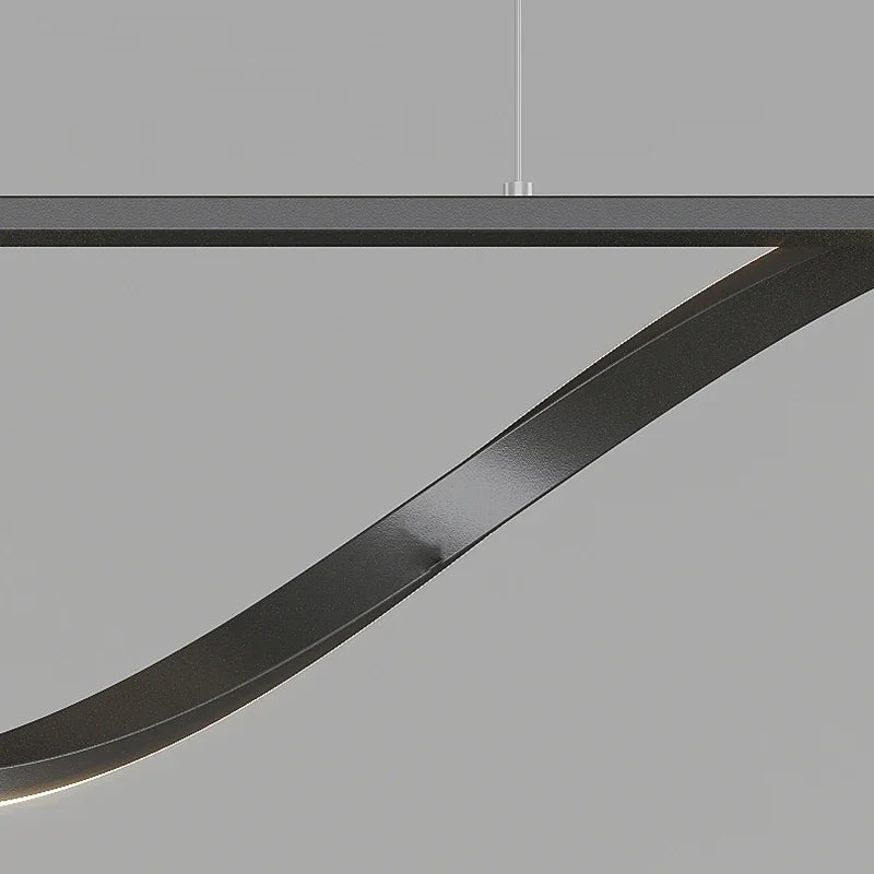 Afralia™ LED Pendant Lamps Dimmable Ceiling Chandelier for Dining Room Kitchen Island