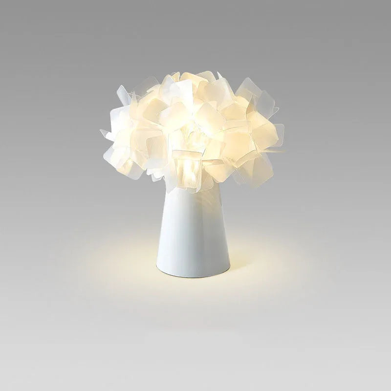 Afralia™ Acrylic Flower LED Table Lamp for Bedroom and Living Room Lighting