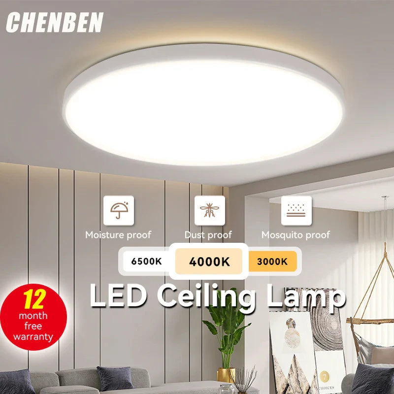 Afralia™ LED Ceiling Lights for Modern Spaces