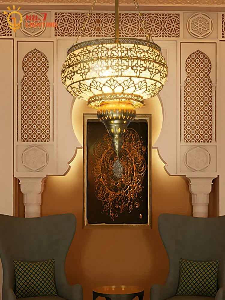 Afralia™ Vintage Iron Art Pendant Lights LED E27 Exotic Modern Fixtures for Restaurant Bedroom
