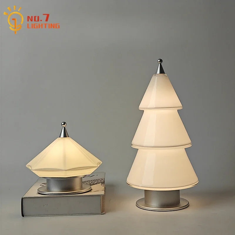 Afralia™ Rechargeable LED Table Lamp Touch Switch USB Charging for Home Office Study Bedroom