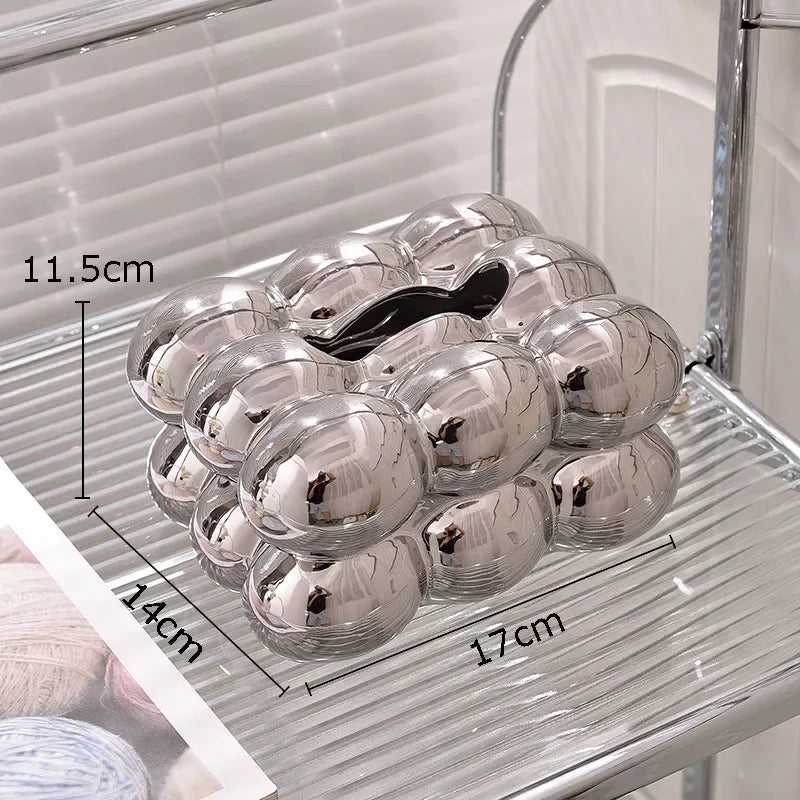 Afralia™ Cotton Candy Ceramic Tissue Box - Modern Decor