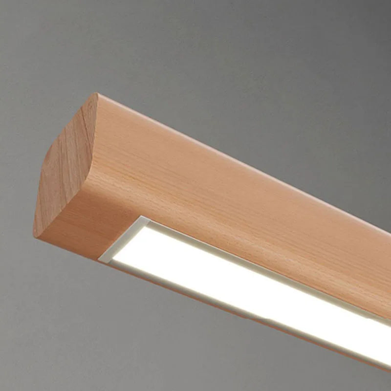 Afralia™ Nordic Wood LED Wall Lamp for Ambient Lighting in Various Sizes