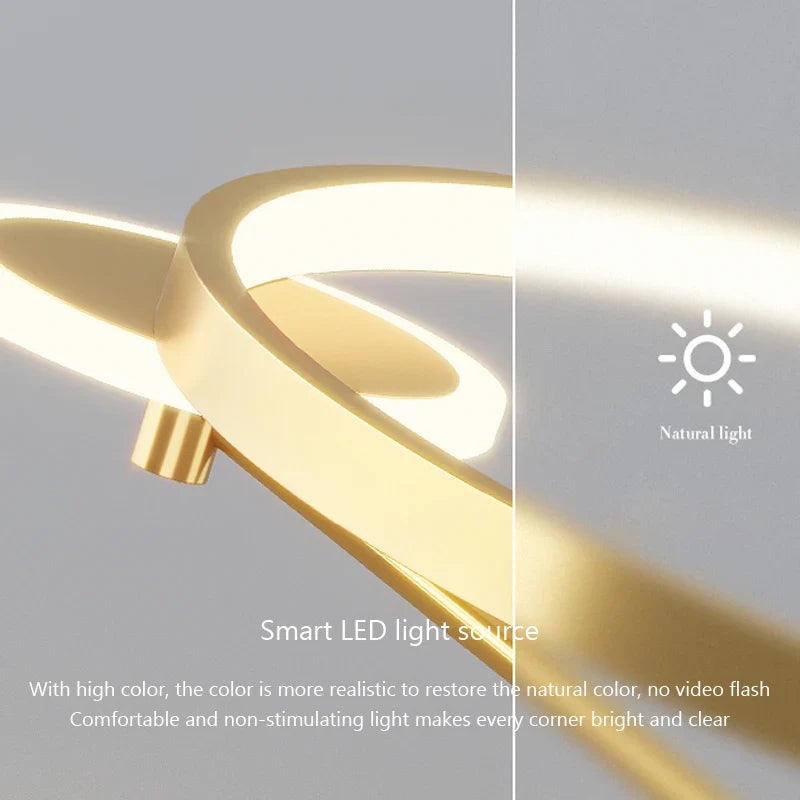 Afralia™ Circular LED Ceiling Lamp with Remote Control for Bedroom & Aisle Lighting