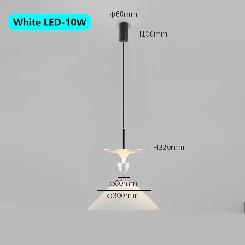 Afralia™ Nordic Art Saucer Suspension Lights for Modern Home Decor & Dining Room