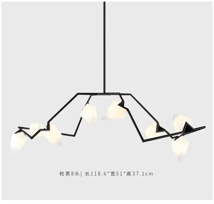 Afralia™ Gold Chandeliers: Luxurious Lighting for Indoor Living Space & Restaurant Decoration
