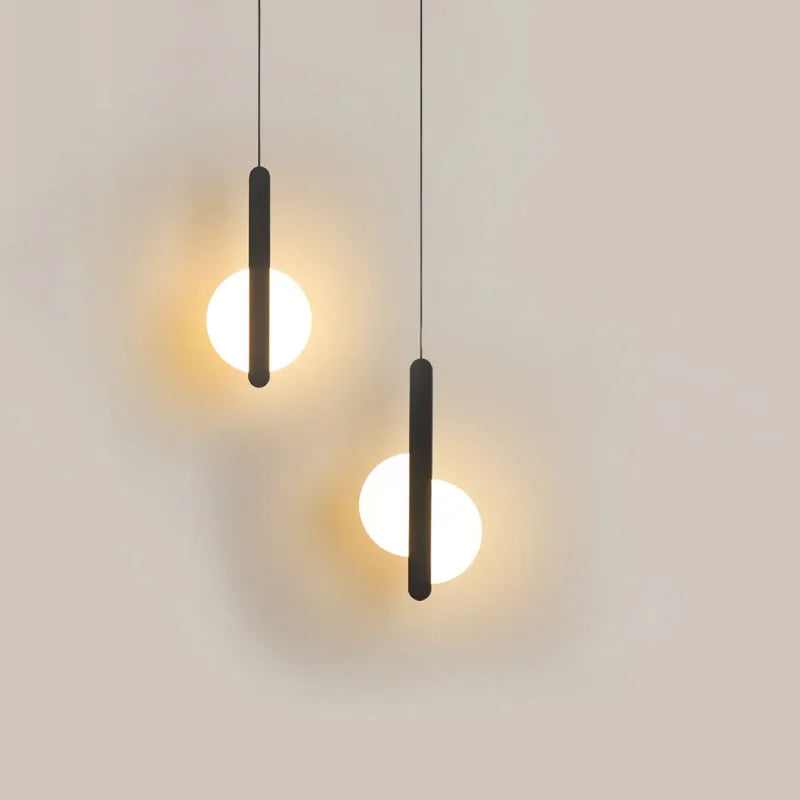 Afralia™ Nordic LED Pendant Light: Modern Art Chandelier for Restaurant, Bedroom, Living Room