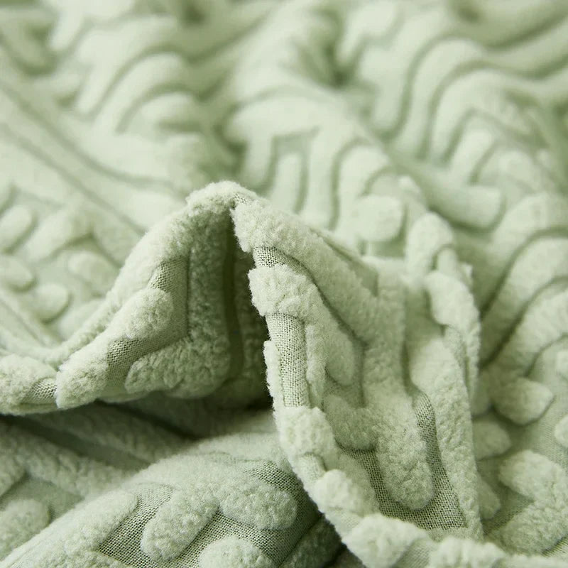 Afralia™ Velvet Sofa Cover Protector Polar Fleece Stretch Slipcovers