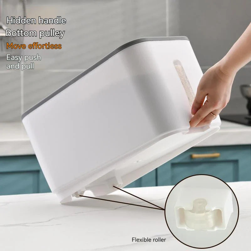 Afralia™ Rice Bucket Insect-proof Moisture-proof Grains Storage Container