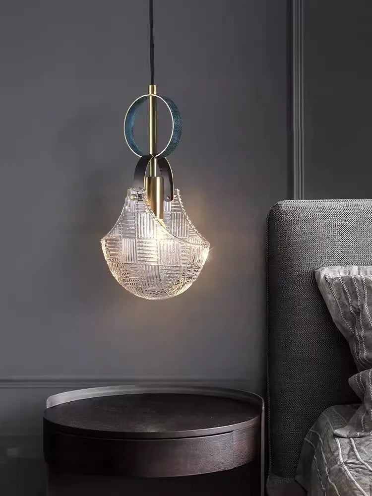 Afralia™ Crystal LED Ceiling Chandelier - Dimmable Art Deco Pendant Light