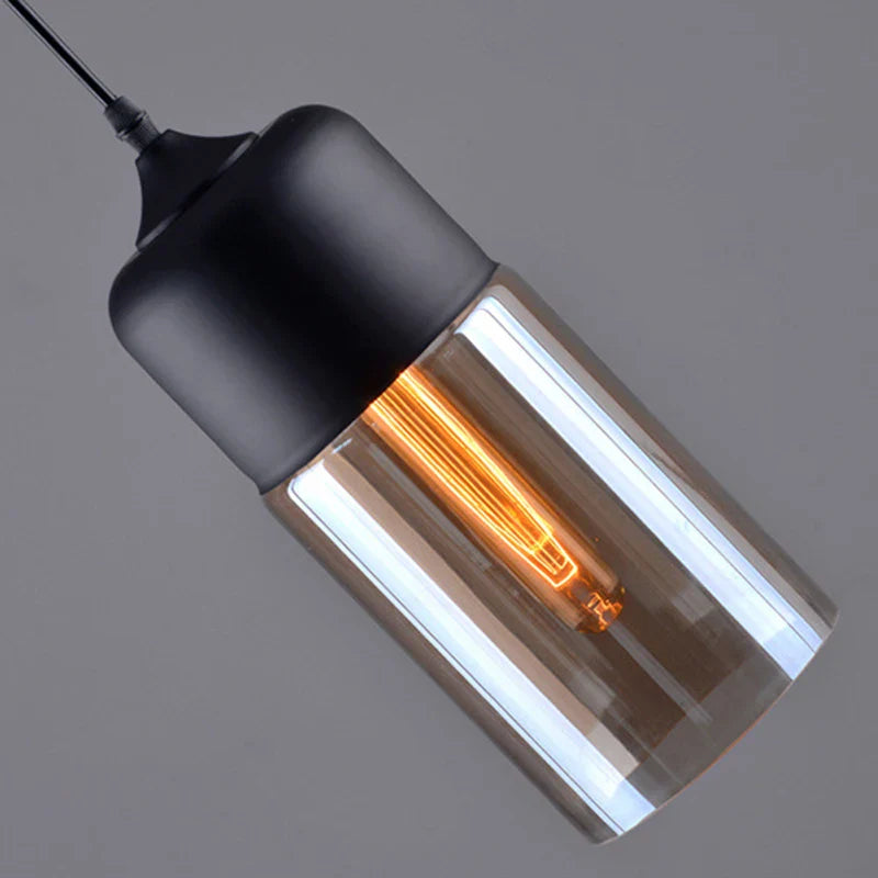 Afralia™ Modern Glass LED Chandelier Pendant Light for Living Room Kitchen Island Bedroom
