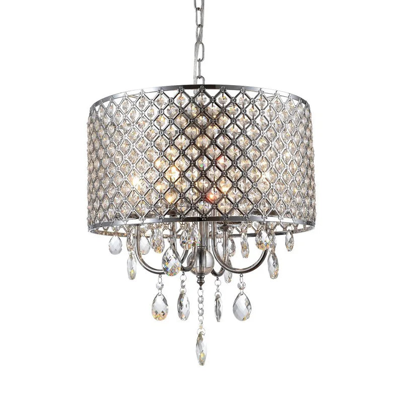 Afralia™ Crystal Ceiling Chandelier: Elegant Ceiling Light Fixtures for Home Décor