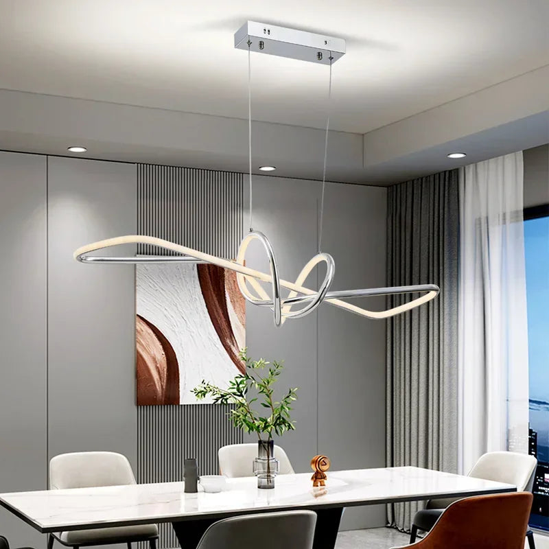 Afralia™ Gold LED Chandeliers: Modern Kitchen & Restaurant Lighting Fixtures
