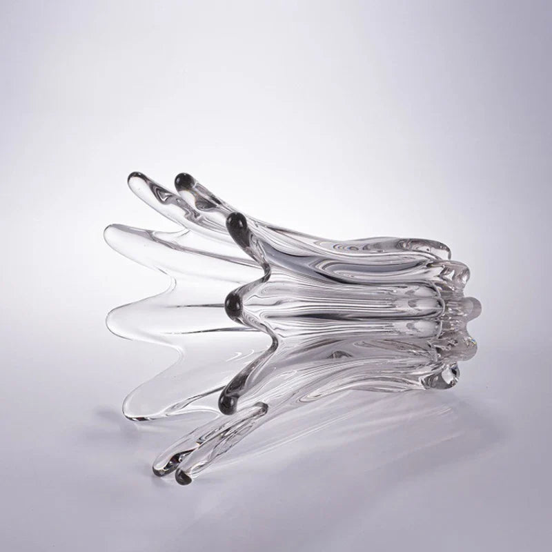 Afralia™ Petal Shape Glass Vase for Flower Arrangement and Hydroponics