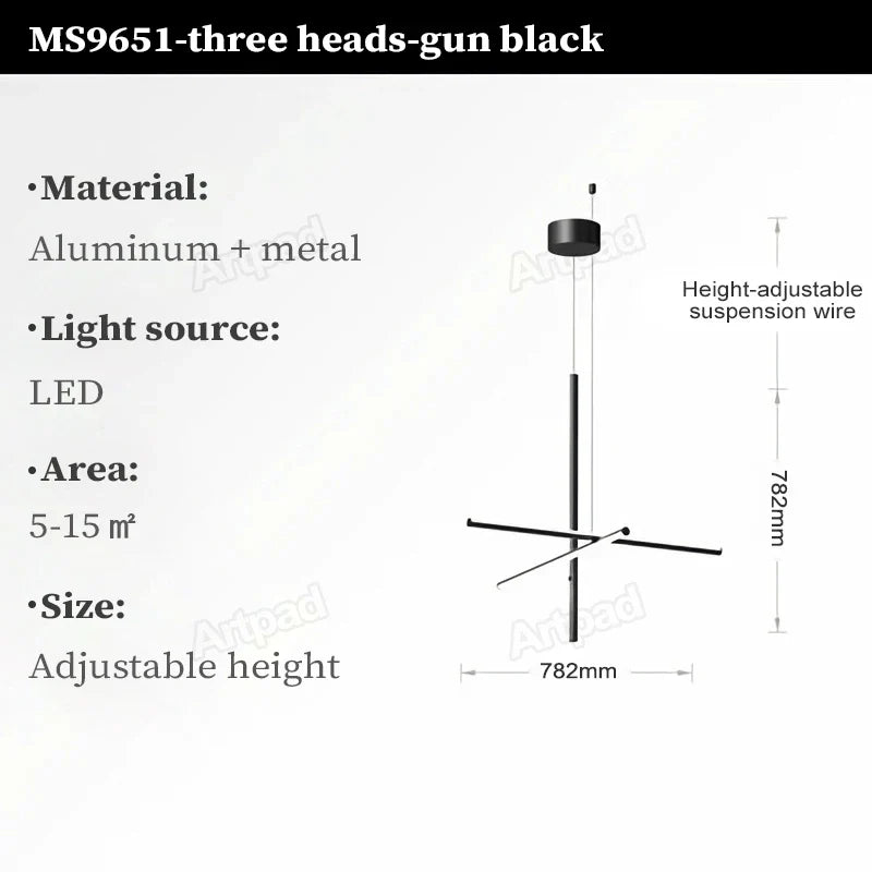 Afralia™ Post-Modern Gold LED Chandelier, Elegant Lighting for Living Room, Kitchen, Bar