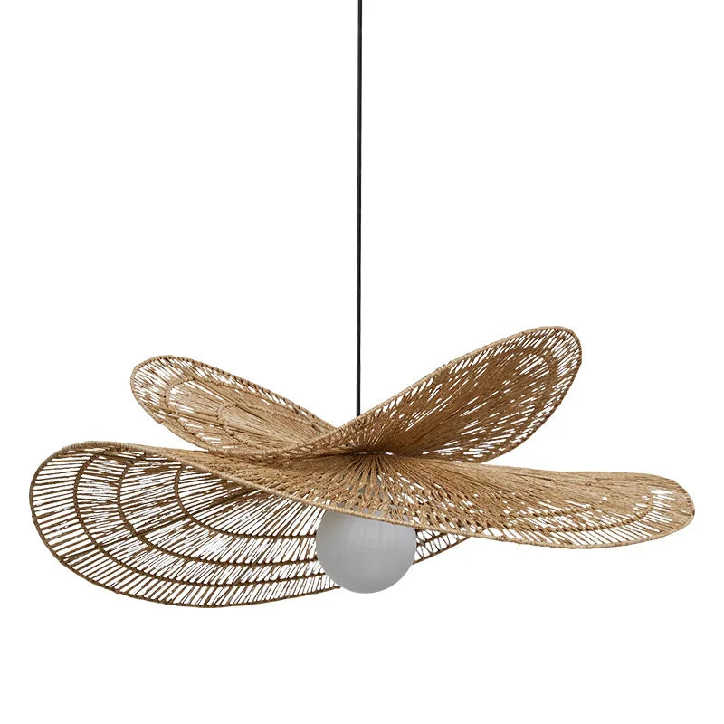Afralia™ Rattan Pendant Lights, Creative Dining Room Chandeliers for Home Decor